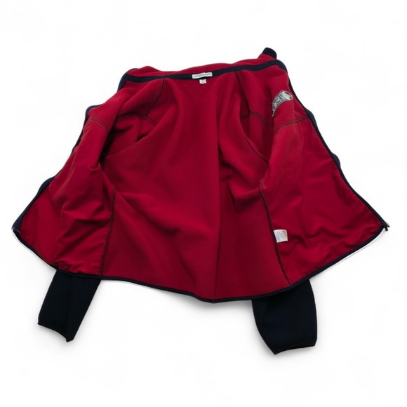 Pepsi Port Authority Fleece Jacket Best of PBG Alaska Navy Red Lined 1X Retro - Picture 5 of 10